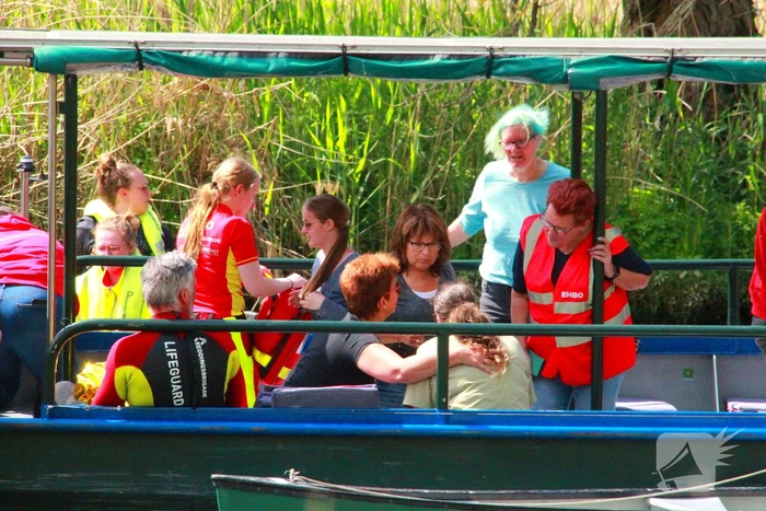 Reddingsbrigade oefent aanvaring met gewonden