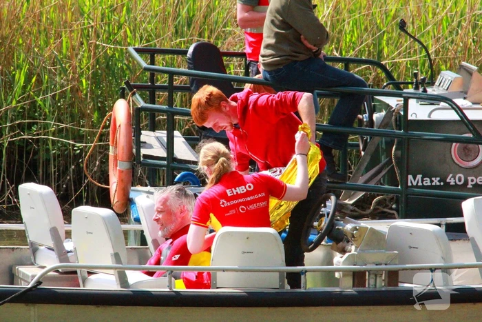 Reddingsbrigade oefent aanvaring met gewonden