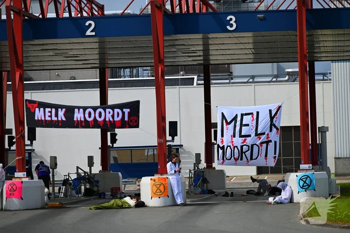 Opnieuw demonstratie bij FrieslandCampina