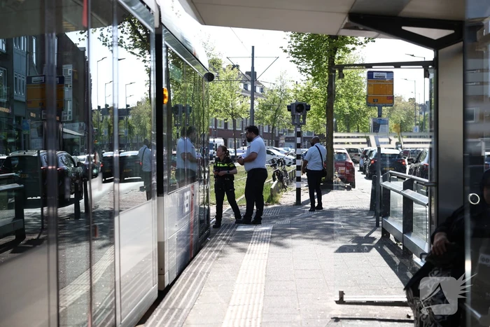 Verstoringen in tramverkeer door aanrijding