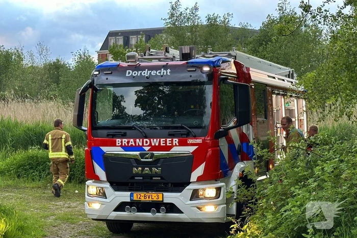 Grote brandweer inzet bij natuurbrand