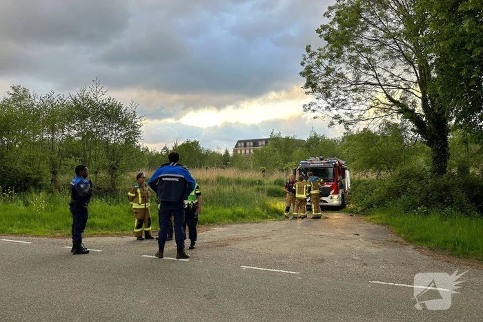 Grote brandweer inzet bij natuurbrand