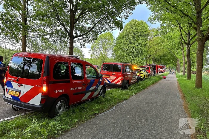 Grote brandweer inzet bij natuurbrand