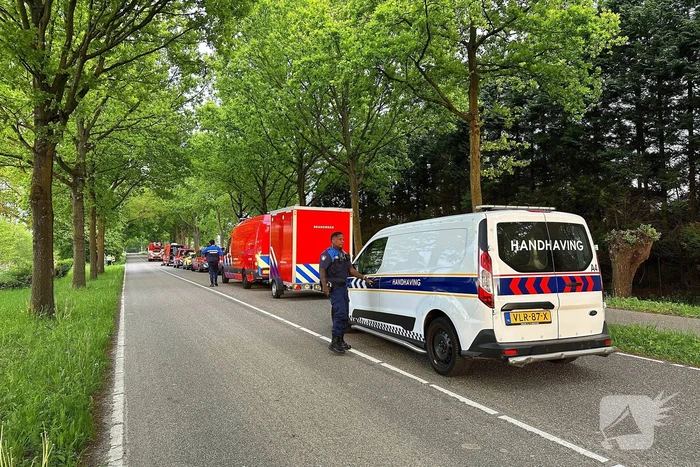 Grote brandweer inzet bij natuurbrand
