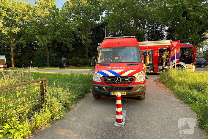 Grote brandweer inzet bij natuurbrand