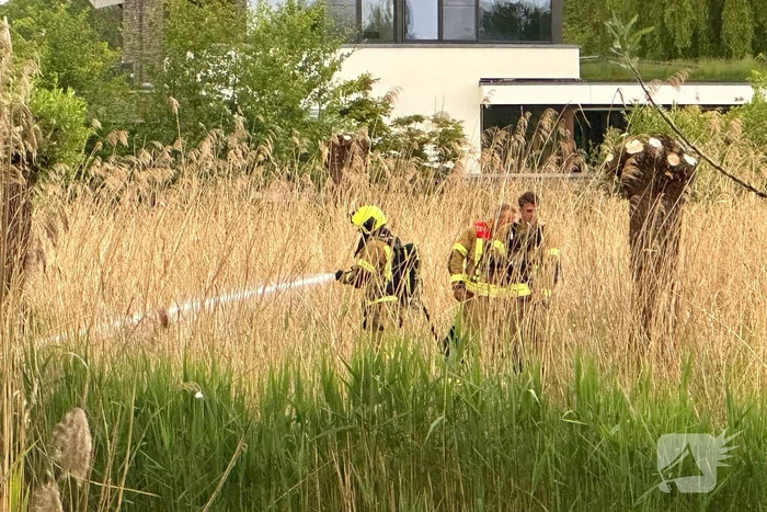 Grote brandweer inzet bij natuurbrand