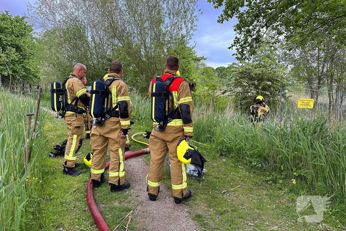 Grote brandweer inzet bij natuurbrand
