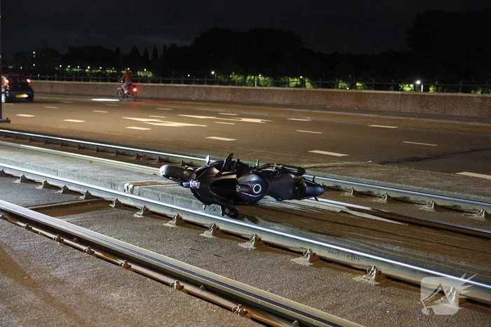 Motorrijder gewond bij eenzijdig ongeval