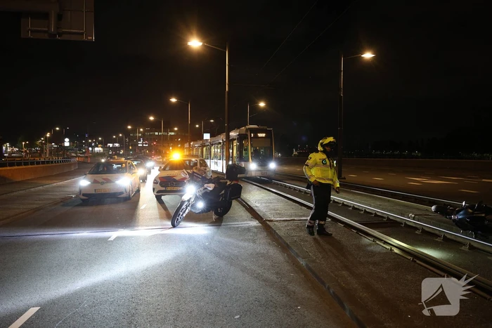 Motorrijder gewond bij eenzijdig ongeval