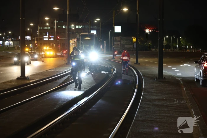Motorrijder gewond bij eenzijdig ongeval