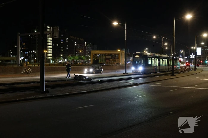 Motorrijder gewond bij eenzijdig ongeval