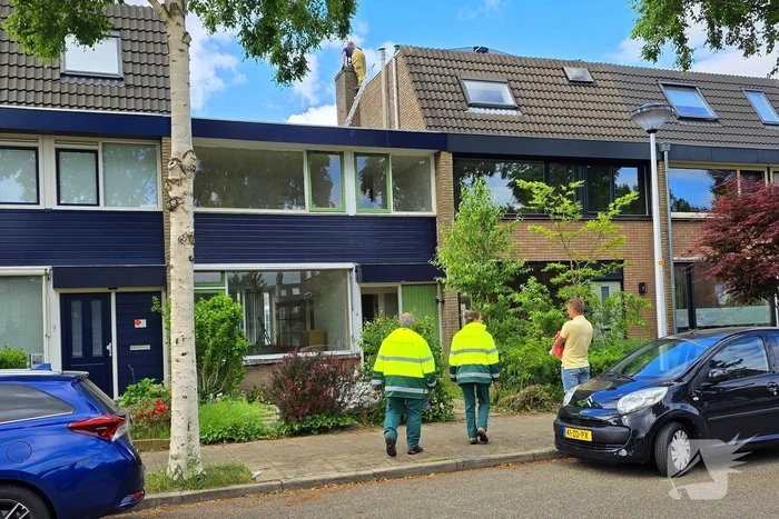 Vogel gevlogen na reddingsactie van brandweer