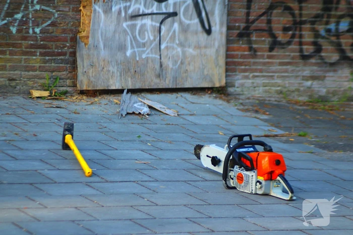 Rookontwikkeling bij brand in slooppand