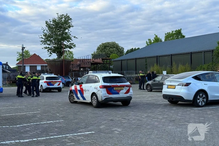 Schoten gelost bij vechtpartij, politie groots aanwezig