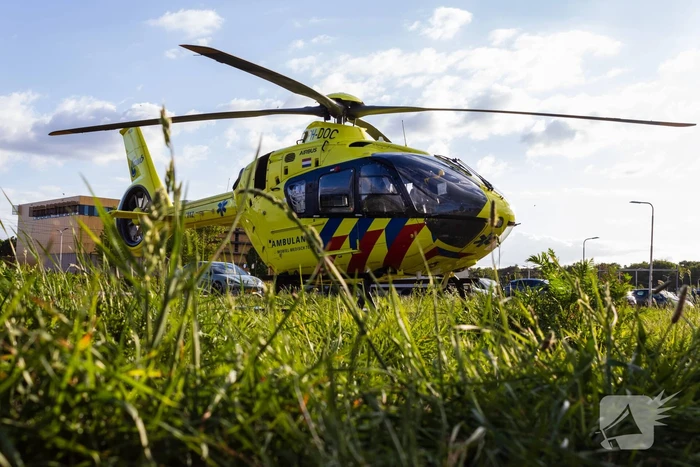 Grote inzet hulpdiensten na val van trap