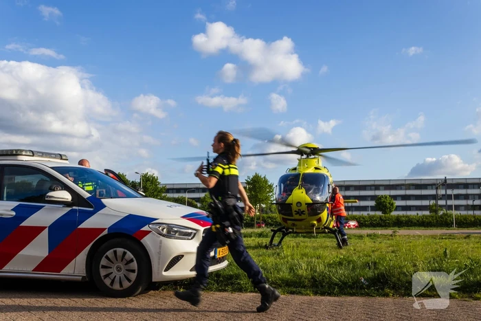 Grote inzet hulpdiensten na val van trap