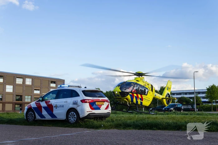 Grote inzet hulpdiensten na val van trap
