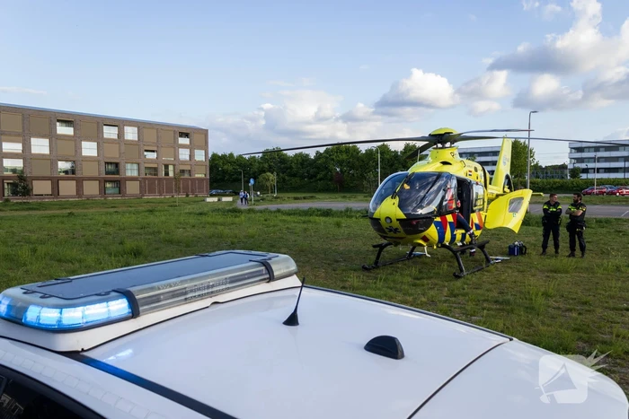 Grote inzet hulpdiensten na val van trap