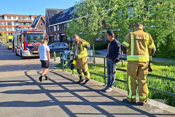 Bestuurder van quad komt met de schrik vrij