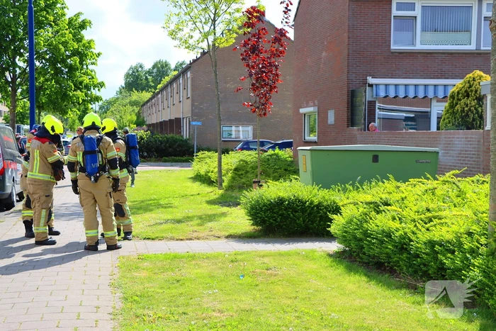 Brandweer ingezet voor brand in electriciteits huisje