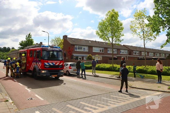 Brandweer ingezet voor brand in electriciteits huisje