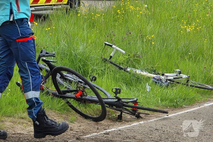 Wielrenner zwaargewond bij ongeval