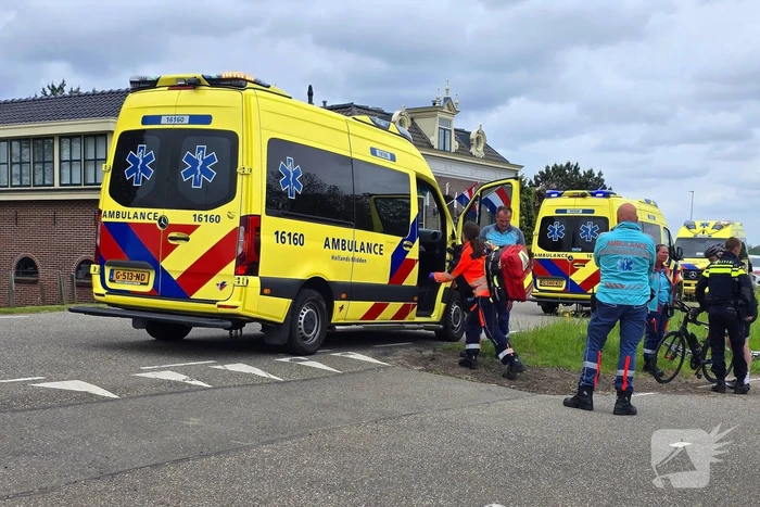 Wielrenner zwaargewond bij ongeval