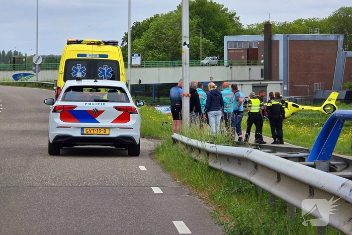 Wielrenner zwaargewond bij ongeval