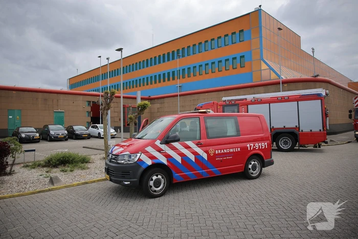 Brand in cel gevangenis de Schie