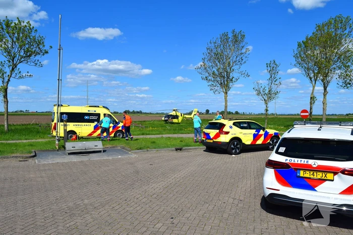 Lifeliner landt voor rendez-vous na reanimatie