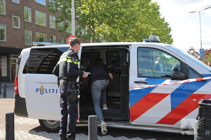 Dame geschept door automobilist