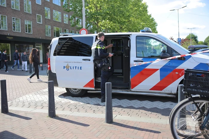 Dame geschept door automobilist