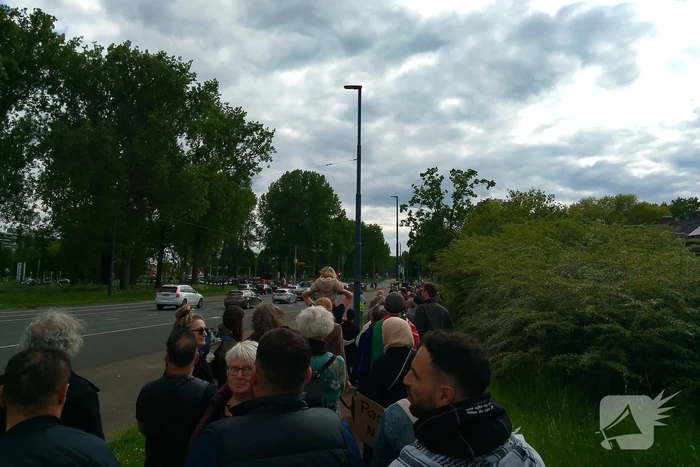 Pro Palestina demonstratie