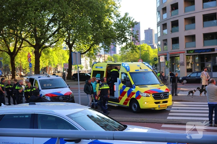 Motorrijder gewond bij botsing, automobilist mee naar bureau