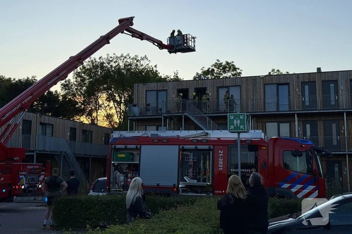 Dieren in veiligheid gebracht bij woningbrand