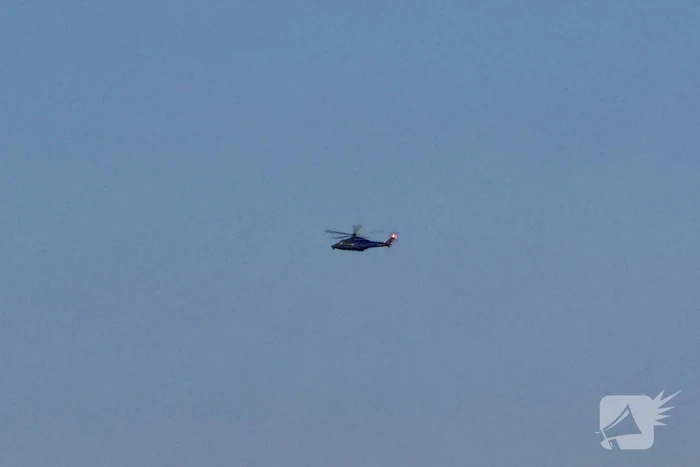 Aanhoudingen na overval, politiehelikopter ingezet