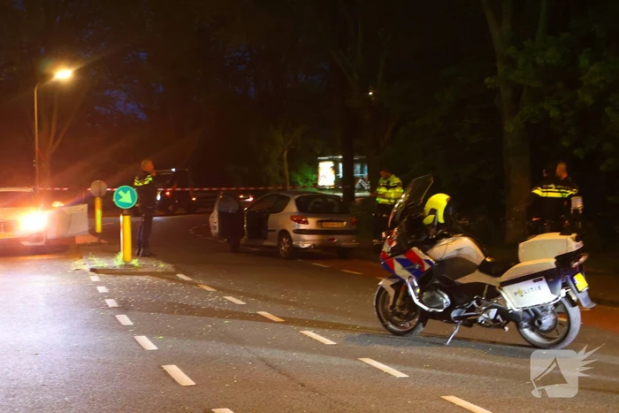 Aanhoudingen na overval, politiehelikopter ingezet