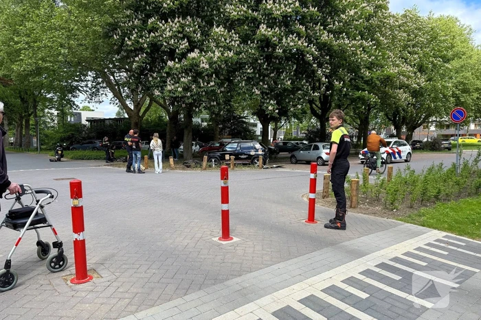 Ongeval met scooterrijder en automobilist