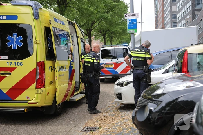 Gewonde bij melding steekincident, verdachte aangehouden