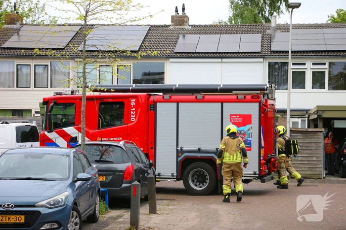 Brand in woning snel onder controle