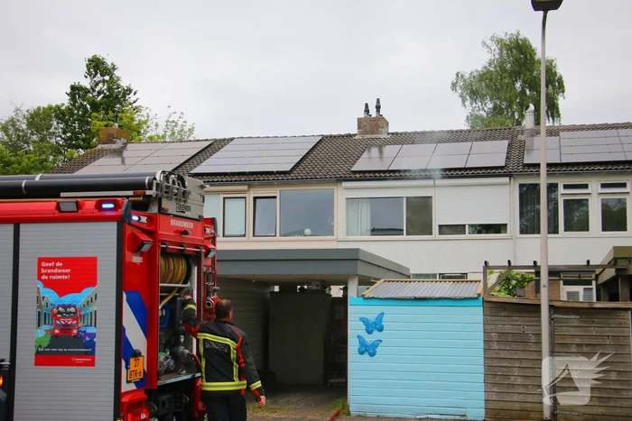 Brand in woning snel onder controle