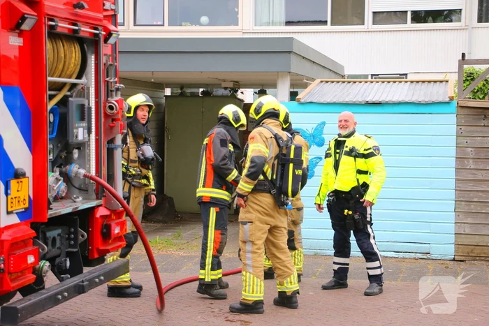 Brand in woning snel onder controle