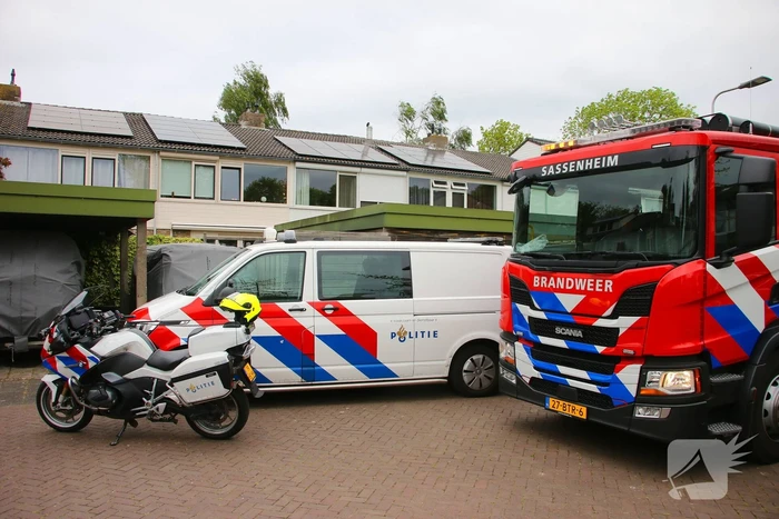 Brand in woning snel onder controle