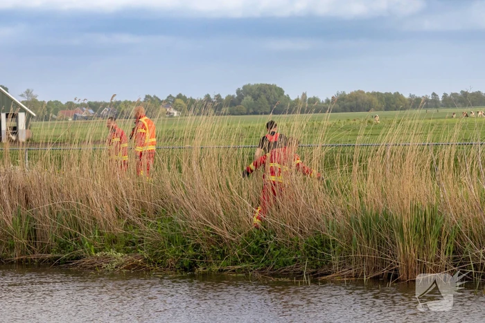 Brandweer ingezet voor hond te water