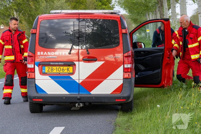 Brandweer ingezet voor hond te water