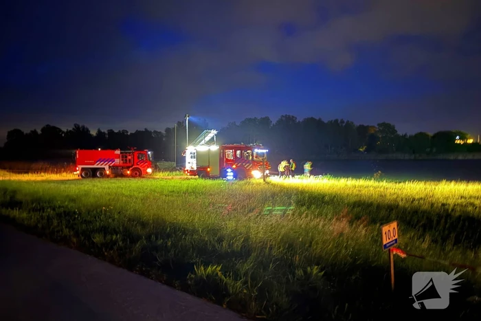 brand drontermeerdijk - n306 dronten