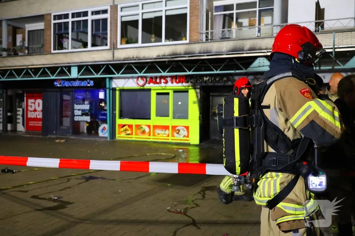 Explosie veroorzaakt schade aan pizzeria