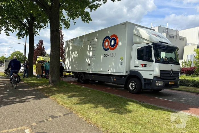 Vrouw gewond na fietsongeval