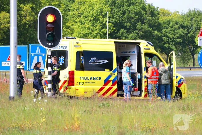 Ongeval tussen auto en lijnbus