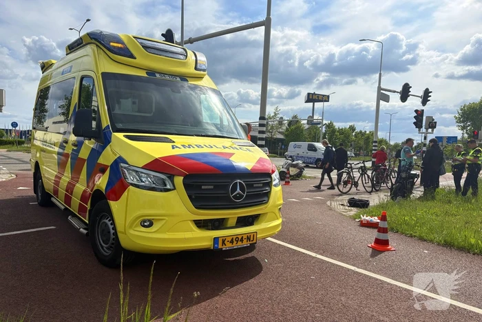 Ongeval op fietspad veroorzaakt verwondingen